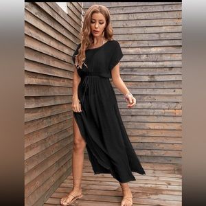 Split Thigh Swim Coverup